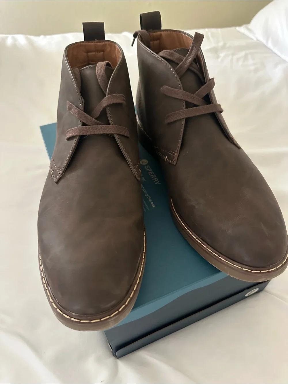 Sonoma Brown Men's Chukka Boots - Dark Brown Nubuck